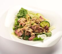 Салат с говядиной