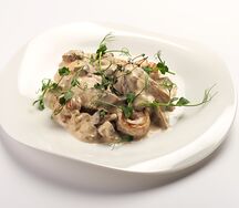 Филе индейки с креветками