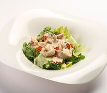 Салат с морепродуктами