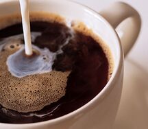 Американо с молоком