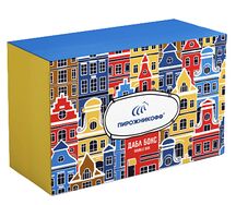 Конфеты Дабл Бокс Птичка в шоколаде Микс упаковка домики