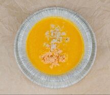 Крем-суп с лососем и судаком