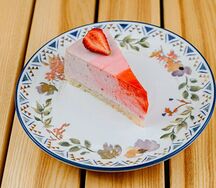 Торт клубника со сливками