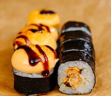 Мидии гриль