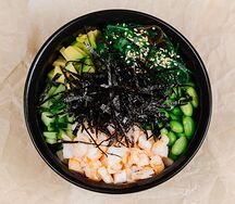 Поке с креветкой