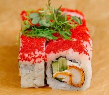 Ролл Эби темпура