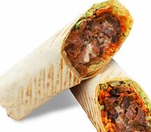 Шаверма с говядиной Сырная