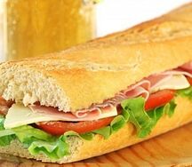 Сэндвич с ветчиной