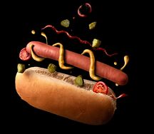 Хот-дог в хлебе