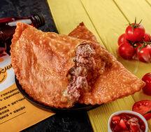 Чебурек с говядиной и свининой