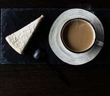 Чизкейк Нью-Йорк с кокосовой стружкой