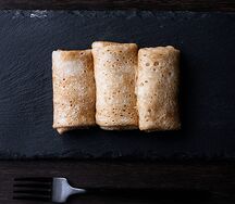 Блинчики с мясом