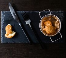 Медальоны с моцареллой и халапеньо