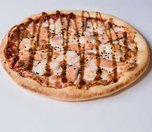 Пицца Лосось-креветка