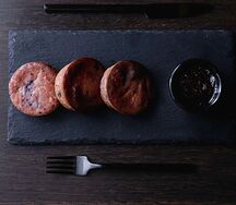 Сырники черничные