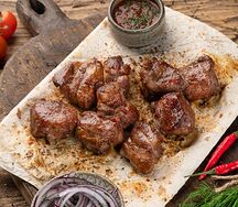 Шашлык из бараньей мякоти