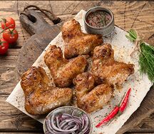 Шашлык из куриных крылышек