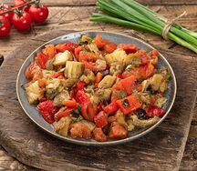 Салат из запечённых овощей