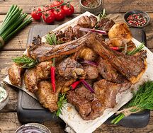 Ассорти шашлыков от шефа