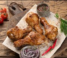 Шашлык из куриной голени