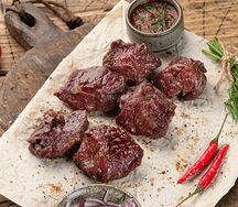 Шашлык из мякоти телятины