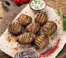 Шашлык из картофеля