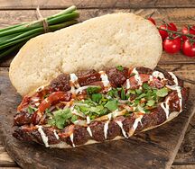 Шаурма-кебаб в хлебе говяжий