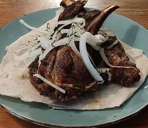 Шашлык из баранины ( пистолетики)