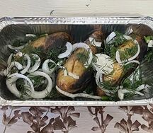 Картошка на углях