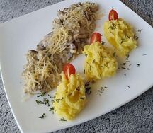 Бефстроганов с говядиной