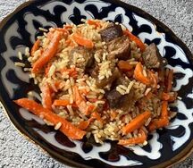 Плов с говядиной