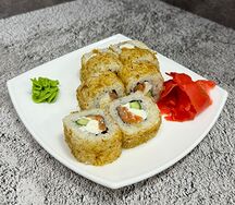 Бонито с копчёным лососем