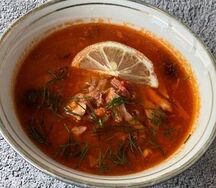 Солянка мясная