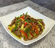 Удон с говядиной