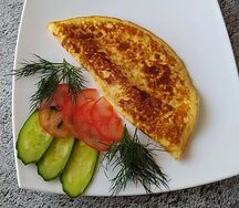 Омлет по-восточному