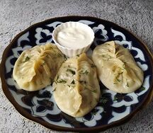 Манты с говядиной