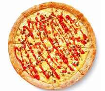 Пицца Маргарита на толстом тесте стандарт