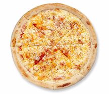 Пицца Четыре сыра на тонком тесте стандарт