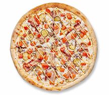 Пицца Чизбургер на тонком тесте стандарт