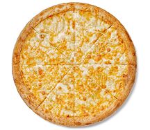 Пицца Удовольствие с сыром на тонком тесте стандарт