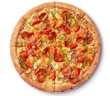 Пицца Антистресс на тонком тесте биг