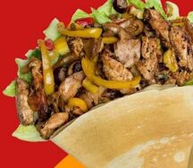 Креп с говядиной