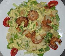 Цезарь с креветкой
