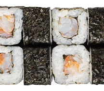 Маки с креветкой