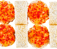 Запеченный с креветкой