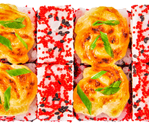 Запеченный с крабом