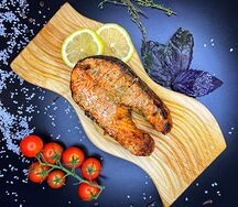 Стейк из семги