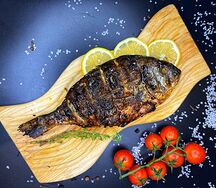 Дорадо на гриле