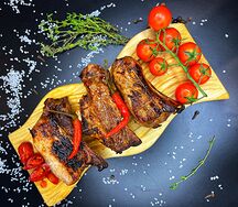 Свиные ребрышки на мангале