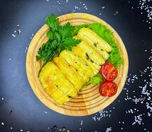 Сыр халуми на мангале